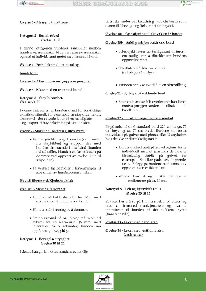 Gjennomføringsregeler bestemmelser for Vesenprøve karaktervurdering 235327